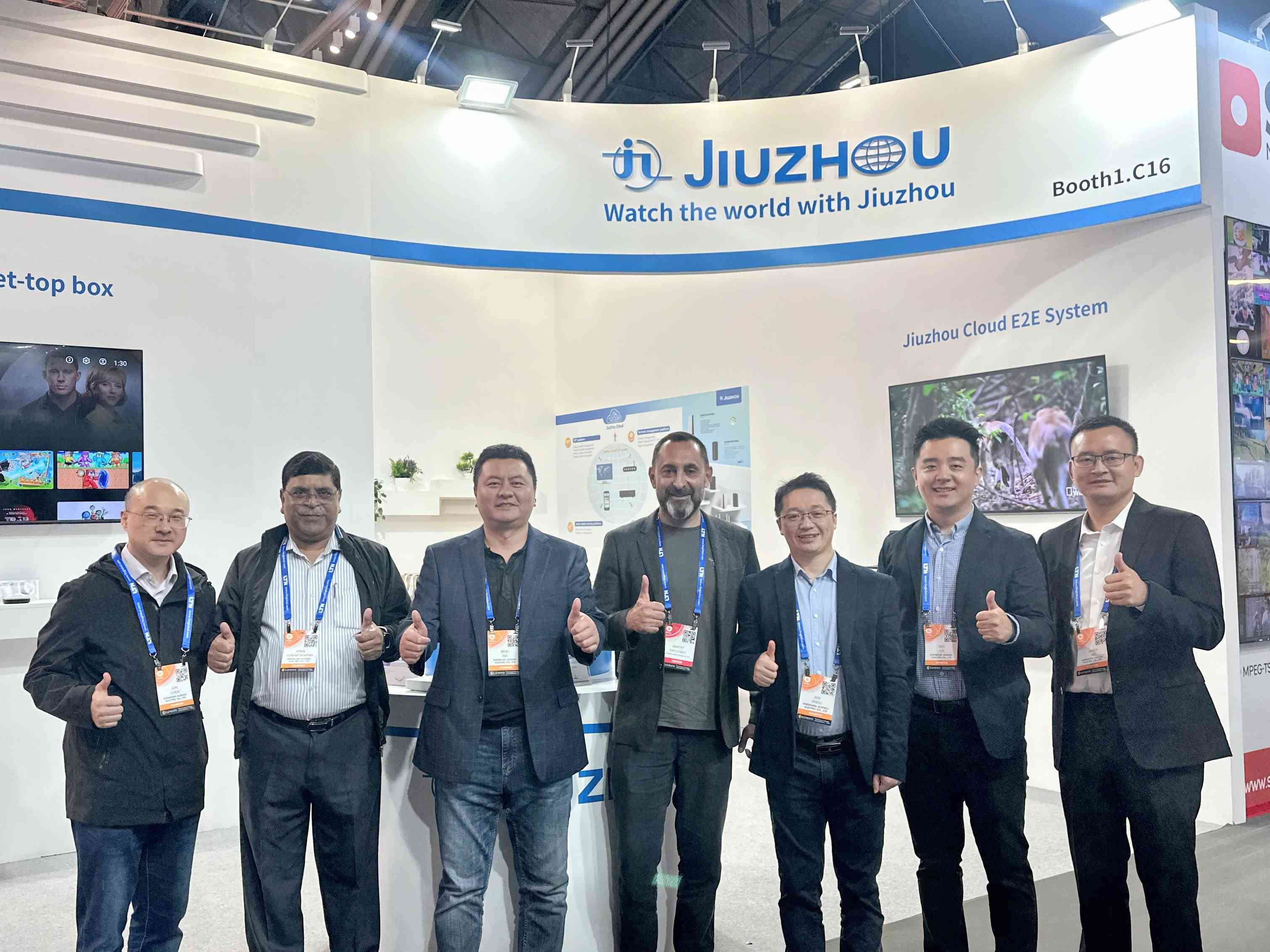 閃耀亮相IBC 開拓市場新機遇